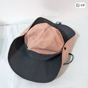 👒 NEW Sun Shade Ponytail Adjustable Sun Hat PINK